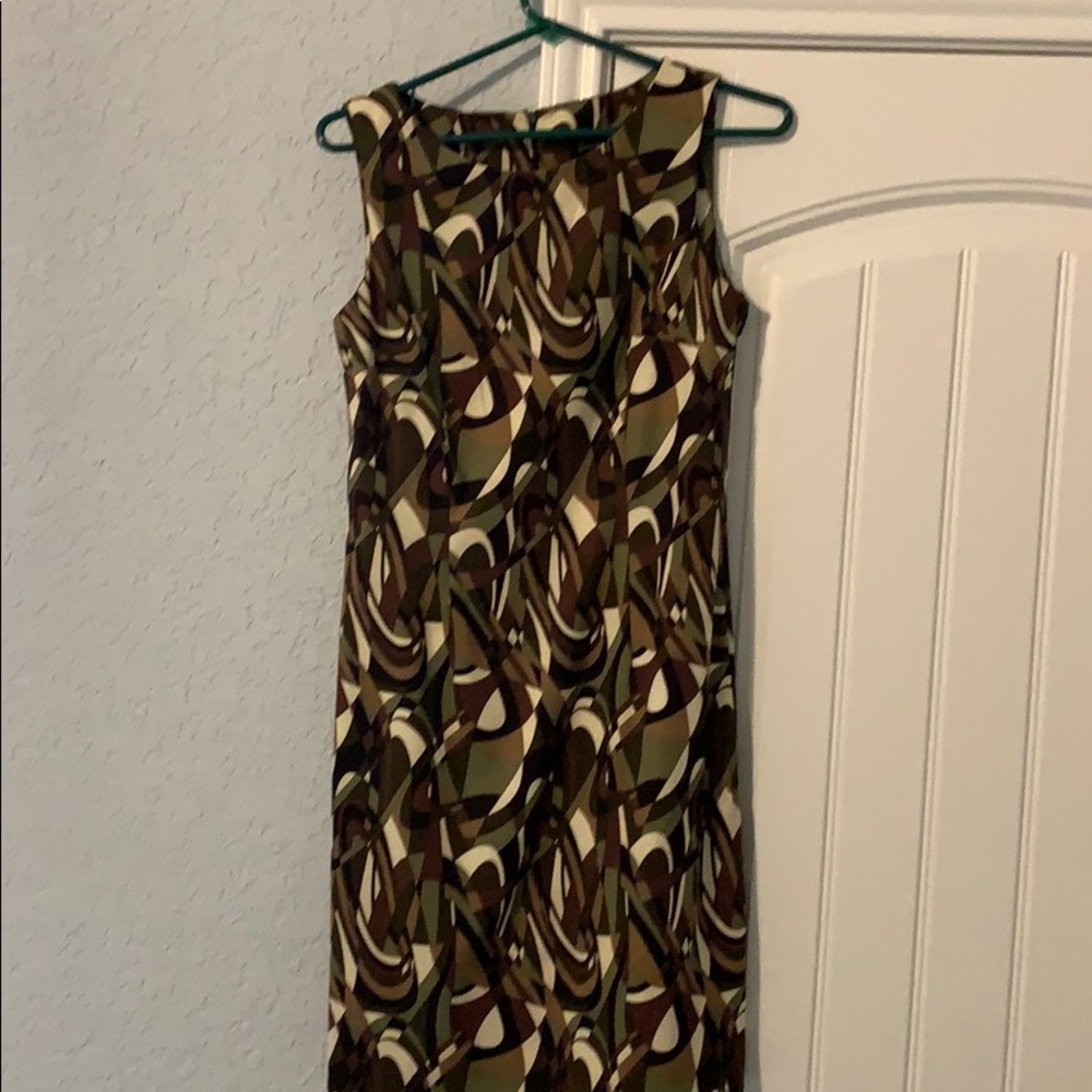 Multi colored dress size 4